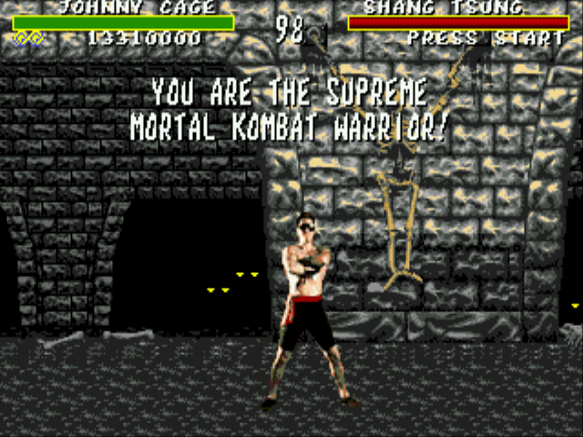 Mortal Kombat - 13,310,000 points - User Screenshot